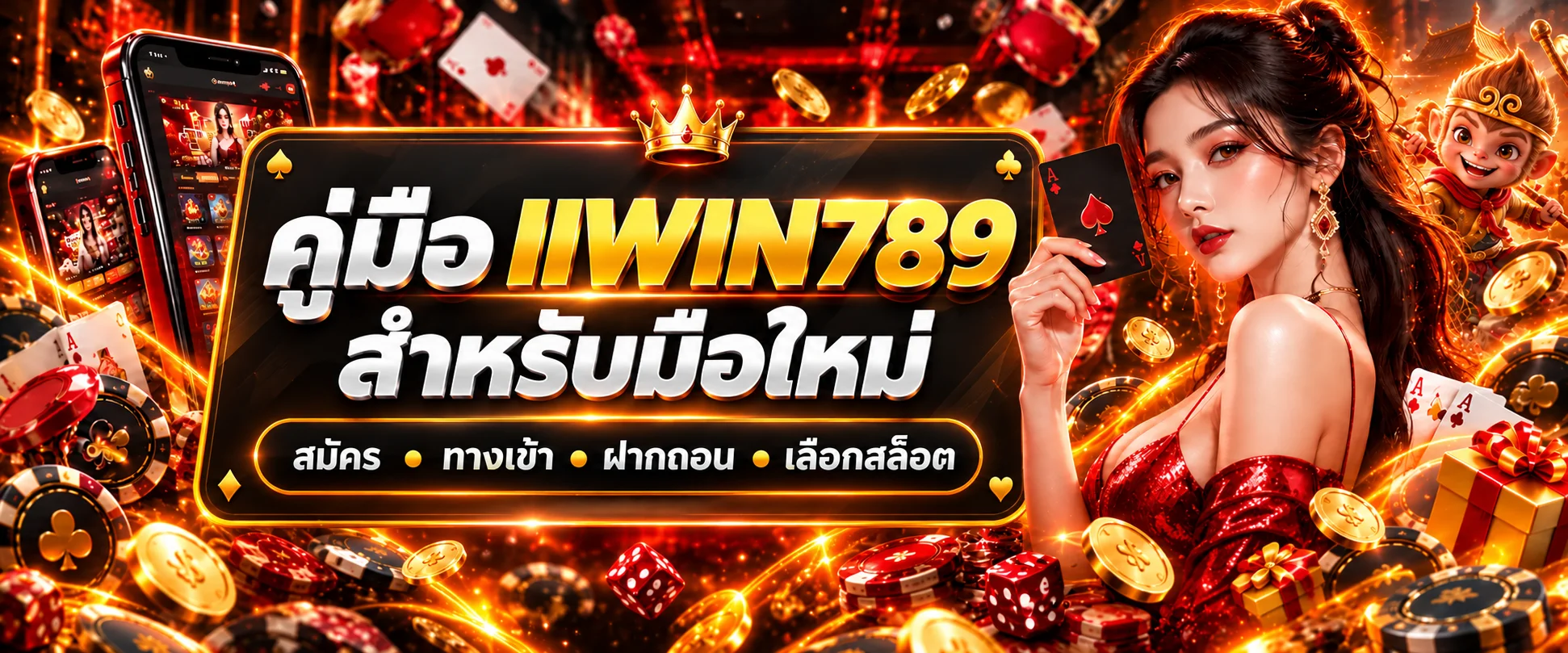 IIWIN789 คู่มือมือใหม่ สมัคร ทางเข้า ฝากถอน และสล็อต